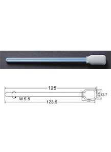 Large Rectangular Head Swab